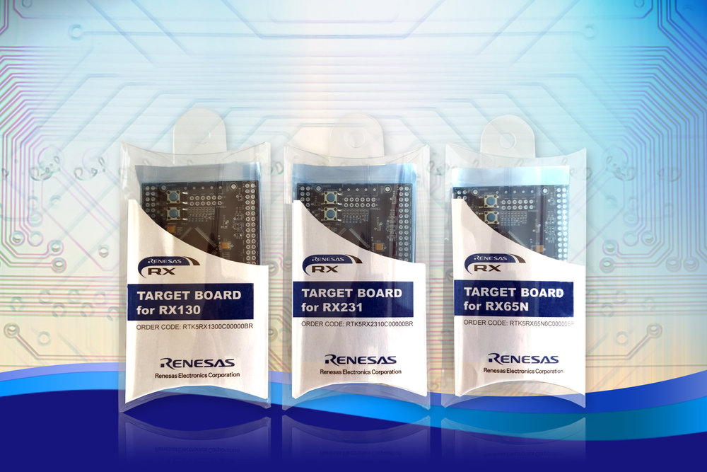 Renesas Electronics introduit des cartes de développement faible coût pour la Famille en pleine expansion de microcontrôleurs 32 bits RX